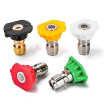 Conjunto De Bicos Para Lavadora De Alta Pressão 5 Peças 1/4 Conexão Rápida 0 15 25 40 Graus