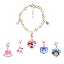 Conjunto de bijuterias LUV HER Gabbys Dollhouse com pulseira 3+