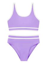 Conjunto de biquíni ESHOO Girls com alça dupla ajustável de 9 a 15 anos