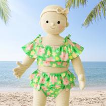 Conjunto de Biquíni Infantil Gritty Estampa Tropicais Moda Praia Gritty 26 Conjunto de Biquíni Infantil Gritty Estampa Tropicais Moda Praia Gritty 26