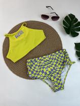 Conjunto de Biquíni Infantil Praia Boca Grande Ref.43495 Conjunto de Biquíni Infantil Praia Boca Grande Ref.43495