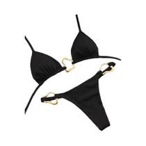 Conjunto De Biquíni Micro Sexy Feminino Com Efeito Push Up, Roupa De Banho, Moda Praia, Biquíni