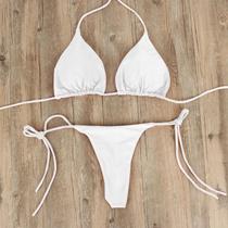 Conjunto De Biquíni Sexy Com Almofadas Push-up Para Mulheres, Verão, Dois Peças, Moda Praia