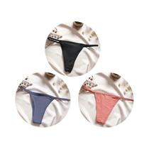 Conjunto De Biquíni Sexy De Cintura Baixa Para Mulheres, Calcinhas T-back M-XL, Lingerie G-String 3
