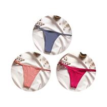 Conjunto De Biquíni Sexy De Cintura Baixa Para Mulheres, Calcinhas T-back M-XL, Lingerie G-String 3