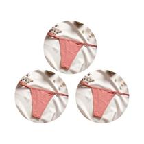 Conjunto De Biquíni Sexy De Cintura Baixa Para Mulheres, Calcinhas T-back M-XL, Lingerie G-String 3