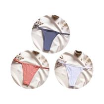 Conjunto De Biquíni Sexy De Cintura Baixa Para Mulheres, Calcinhas T-back M-XL, Lingerie G-String 3