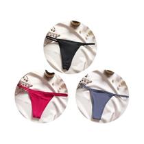 Conjunto De Biquíni Sexy De Cintura Baixa Para Mulheres, Calcinhas T-back M-XL, Lingerie G-String 3