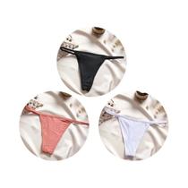 Conjunto De Biquíni Sexy De Cintura Baixa Para Mulheres, Calcinhas T-back M-XL, Lingerie G-String 3