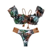 Conjunto De Biquíni Sexy Push up Para Mulheres 2024 Com Renda E Design Brasileiro