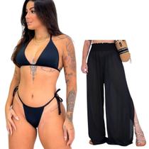 Conjunto De Biquíni Sofisticado + Saída De Praia Kit Diverso