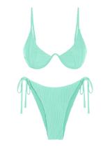 Conjunto de biquíni ZAFUL Sexy Triangle Thong, duas peças, maiô feminino Conjunto de biquíni ZAFUL Sexy Triangle Thong, duas peças, maiô feminino