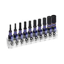 Conjunto De Bits De Inserção Métricos Multi Hexagonais De 1 Polegada Em Aço S2 Com Base E Suporte Conjunto De Bits De Inserção Métricos Multi Hexagonais De 1 Polegada Em Aço S2 Com Base E Suporte