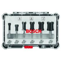 Conjunto de bits de roteador BOSCH RBS006SBS de 6 peças com ponta de metal duro