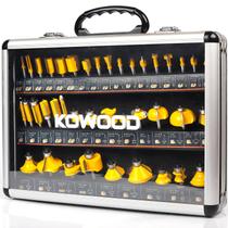 Conjunto de bits de roteador KOWOOD 40 peças de 1/4 de polegada Shank 40A Expert Conjunto de bits de roteador KOWOOD 40 peças de 1/4 de polegada Shank 40A Expert