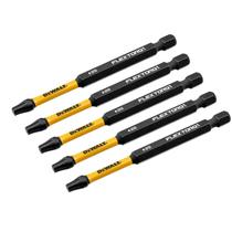 Conjunto de Bits DEWALT FLEXTORQ 5 Peças 8,9 cm para T25