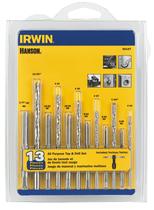 Conjunto de bits IRWIN Tools HANSON 80187 multiuso com torneira de 13 peças Conjunto de bits IRWIN Tools HANSON 80187 multiuso com torneira de 13 peças
