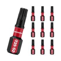 Conjunto De Bits Magnéticos Impact Tough Torx 1 Em 1 Para Chave De Fenda T25 Em Aço Liga S2 Conjunto De Bits Magnéticos Impact Tough Torx 1 Em 1 Para Chave De Fenda T25 Em Aço Liga S2