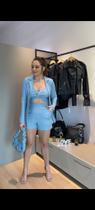 Conjunto de blazer com 3 peças Conjunto de blazer com 3 peças