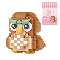 Conjunto de blocos de construção Aetheria Mini Blocks Owl 150 peças Conjunto de blocos de construção Aetheria Mini Blocks Owl 150 peças