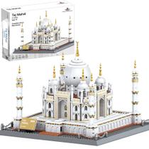 Conjunto de blocos de construção Apostrophe Games Taj Mahal 1.113 peças Conjunto de blocos de construção Apostrophe Games Taj Mahal 1.113 peças