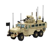 Conjunto de blocos de construção BUILDIFY RG-33L Cat.2 MRAP para veículo militar