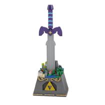 Conjunto de blocos de construção BUILDIFY The Master Sword com Hyrule Castle