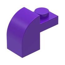 Conjunto De Blocos De Construção Curvos Coloridos Com 163 Peças Compatível Com Blocos De Montar DIY