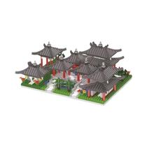 Conjunto De Blocos De Construção De Arquitetura Chinesa 2172PCS, Jardim De Suzhou, Brinquedo