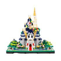 Conjunto De Blocos De Construção De Castelo De Princesa Infantil 1227 Peças Brinquedos Educativos De