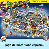 Conjunto De Blocos De Construção De Cena De Jogo De Matança De Lobisomem Espacial, Anime Fantasma,