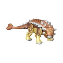Conjunto De Blocos De Construção De Dinossauro Grande Tiranossauro Rex Triceratops Pterosaur