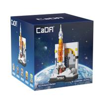Conjunto De Blocos De Construção De Foguete Aeroespacial Cada NASA Lançador Espacial Astronauta
