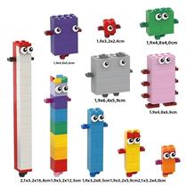 Conjunto De Blocos De Construção De Números De Matemática Infantil 1-10 257 Peças Criativo Educação