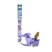 Conjunto de blocos de construção de quebra-cabeça 3D PLUS PLUS Narwhal Kids 5+ Conjunto de blocos de construção de quebra-cabeça 3D PLUS PLUS Narwhal Kids 5+