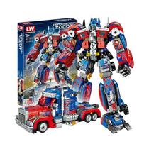 Conjunto De Blocos De Construção De Robô Deformável 2 Em 1 Para Meninos, Kit De Carro Transformável, Conjunto De Blocos De Construção De Robô Deformável 2 Em 1 Para Meninos, Kit De Carro Transformável,