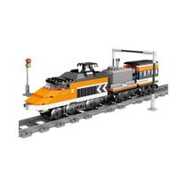 Conjunto De Blocos De Construção De Trem Ferroviário De Alta Velocidade Para Meninos 78 Cm Brinquedo
