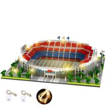 Conjunto de blocos de construção do estádio de futebol Camp Nou modelo C-3500