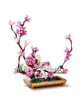 Conjunto de blocos de construção Dovob Decor Lilac Bonsai Plant 974 peças Conjunto de blocos de construção Dovob Decor Lilac Bonsai Plant 974 peças