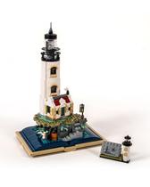 Conjunto de blocos de construção DoVob Magic Book Lighthouse (1016 unidades) Conjunto de blocos de construção DoVob Magic Book Lighthouse (1016 unidades)