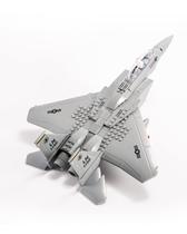 Conjunto de blocos de construção DoVob Military F-15 Eagle Fighter Jet