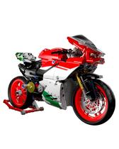 Conjunto de blocos de construção Dovob Motorcycle V4 modelo 803 peças Conjunto de blocos de construção Dovob Motorcycle V4 modelo 803 peças