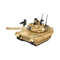 Conjunto De Blocos De Construção Educacionais Militares Para Crianças 411PCS Modelo De Exército