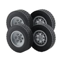 Conjunto De Blocos De Construção Elétricos Para Chassi De Carro 4WD RC, Rodas De Motor, Receptor,