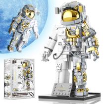 Conjunto de blocos de construção FarBlocked Space Astronaut 988 unidades Conjunto de blocos de construção FarBlocked Space Astronaut 988 unidades