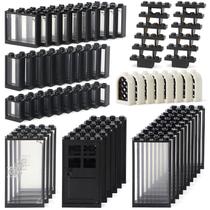 Conjunto de blocos de construção Feleph para janelas e portas, 118 peças Conjunto de blocos de construção Feleph para janelas e portas, 118 peças