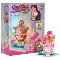 Conjunto de blocos de construção Hamee Sanrio Hello Kitty Summer Wunderland