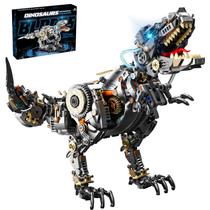 Conjunto de blocos de construção HJPLPXH Mechanical Tyrannosaurus T Rex Conjunto de blocos de construção HJPLPXH Mechanical Tyrannosaurus T Rex