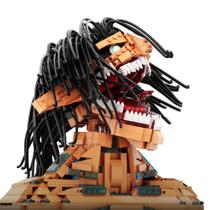 Conjunto de blocos de construção IVVTNHZ Titans Monster Head Anime de 12 anos ou mais Conjunto de blocos de construção IVVTNHZ Titans Monster Head Anime de 12 anos ou mais
