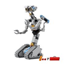 Conjunto de blocos de construção Johnny 5 Robot 1310 peças com figura Conjunto de blocos de construção Johnny 5 Robot 1310 peças com figura